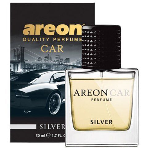 Ароматизатор Areon Car Perfume Glass Silver 50 мл фото
