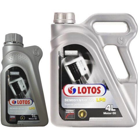 LOTOS Semisynthetic LPG 10W-40 1 л, моторное масло фото
