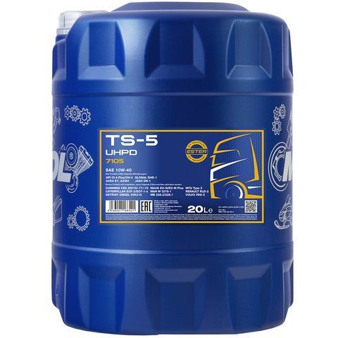 Mannol TS-5 UHPD 10W-40, 20 л (MN7105-20) моторна олива фото