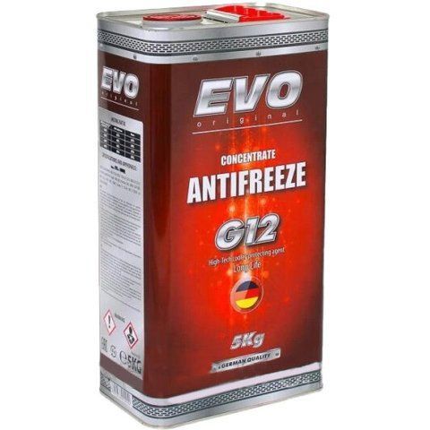 EVO G12 красный, 5 л концентрат антифриза фото