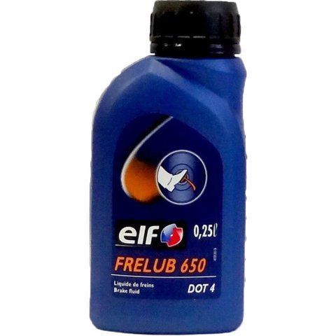 Elf FRELUB 650 DOT 4, 0,25 л (FRELUB650DOT4025) гальмівна рідина фото
