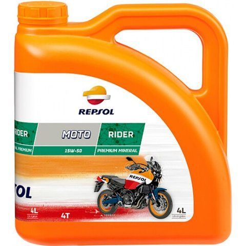 Repsol Moto Rider 15W-50, 4 л (RP165M54) моторна олива 4T фото