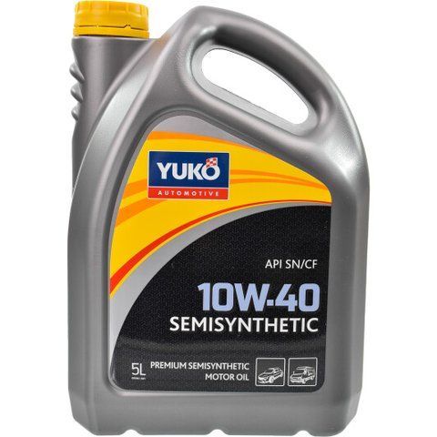 Yuko Semisynthetic 10W-40 5 л, моторное масло фото
