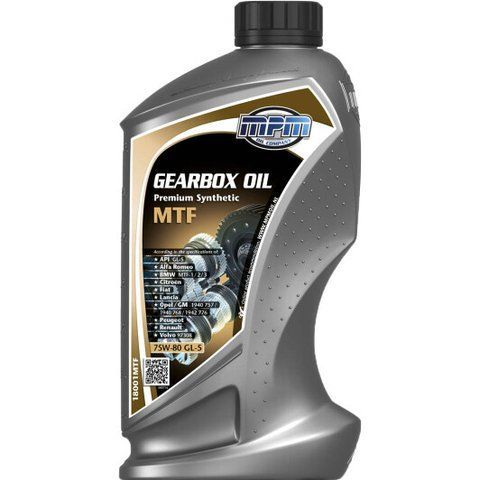 MPM Premium Synthetic MTF GL-5 75W-80, 1 л (18001MTF) синтетична трансмісійна олива фото