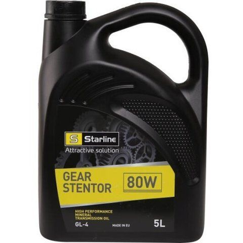 Starline Gear Stentor GL-4 80W, 5 л (NAST-5) мінеральна трансмісійна олива фото