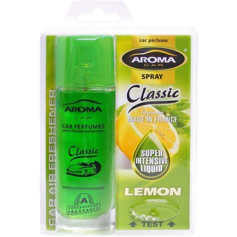 Ароматизатор Aroma Car Pump Spray Classic Lemon 50 мл фото