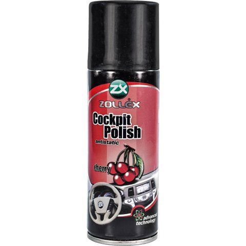 Полироль для салона Zollex Cockpit Polish вишня 200 мл CH200 фото