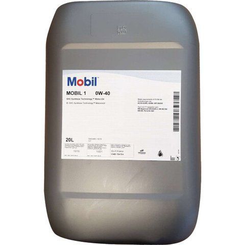 Mobil 1 FS 0W-40 20 л, (153689) моторна олива фото