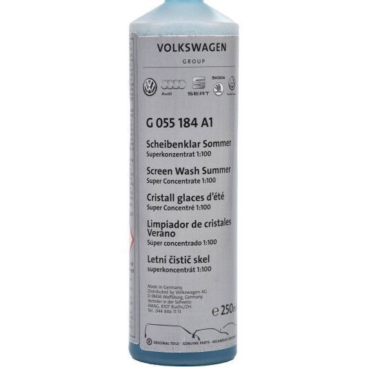 Концентрат омивача VAG Screen Wash Summer літній 0,25 л (G055184A1) фото