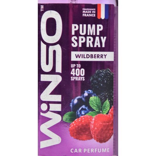 Ароматизатор Winso Pump Spray Wildberries 75 мл фото