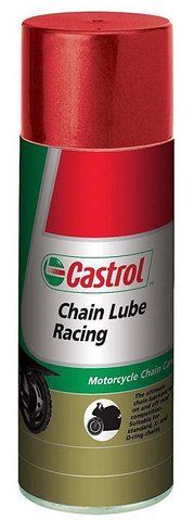 Castrol Chain Lube Racing, 400 мл (Q3-CHLRAC-12X.4) смазка для цепей мотоциклов фото