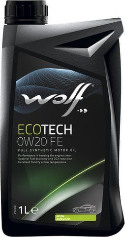 Wolf Ecotech FE 0W-20, 1 л (8324208) моторное масло фото