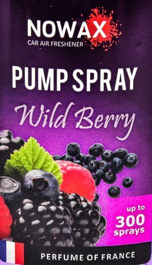 Nowax Pump Spray Wild Berry, 75 мл (NX07514) ароматизатор фото