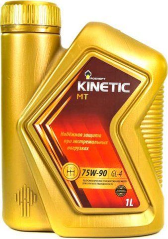 Роснефть Kinetic MT GL-4 75W-90, 1 л (rnmt75w901) напівсинтетична трансмісійна олива фото
