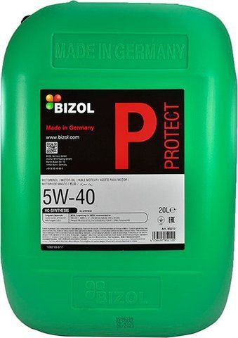 Bizol Protect 5W-40 20 л, (85212) моторна олива фото