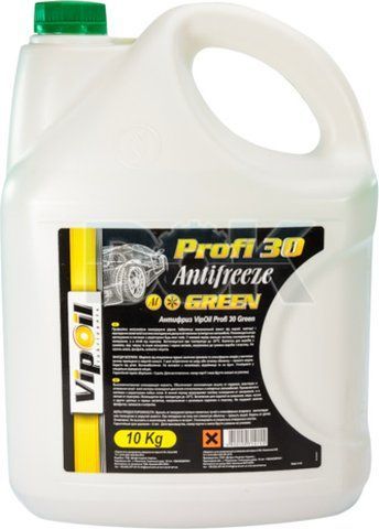 Готовый антифриз VIPOIL Profi 30 G11 зеленый -24 &deg;C фото