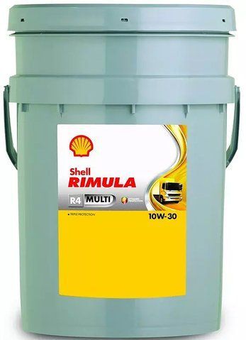 Shell Rimula R4 Multi 10W-30, 20 л (550041354) моторна олива фото