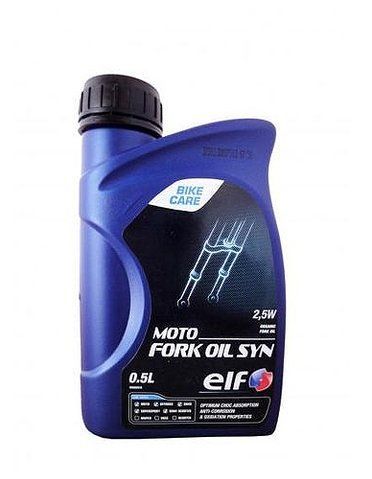 Elf Moto Fork Oil Syn 2,5W, 0,5 л (194976) олива вилочна фото