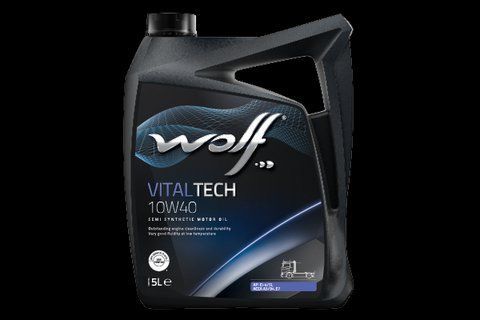 Wolf Vitaltech 10W-40, 5 л (8300912) моторное масло фото