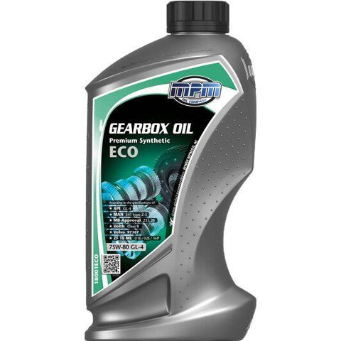 MPM Premium Synthetic ECO GL-4 75W-80, 1 л (18001ECO) синтетична трансмісійна олива фото