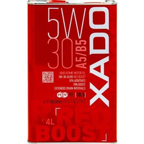 XADO Atomic Oil 5W-30 A5/B5 Red Boost, 4 л (XA26241) моторна олива фото