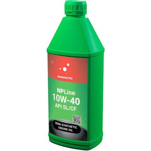 Nanoprotec NPLine SL/CF 10W-40 1 л, (NL2201601) моторное масло фото
