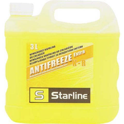Starline ?Extra K-R желтый, 3 л (NAKR-3) концентрат антифриза фото