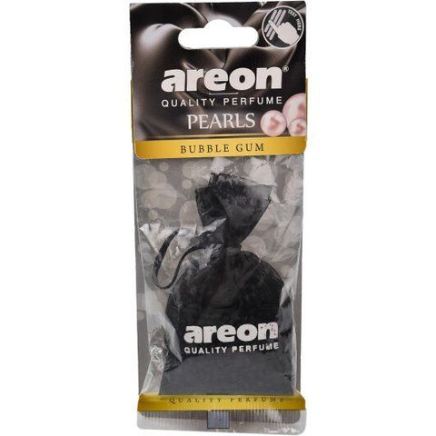 Ароматизатор Areon Pearls Bubble Gum черный фото