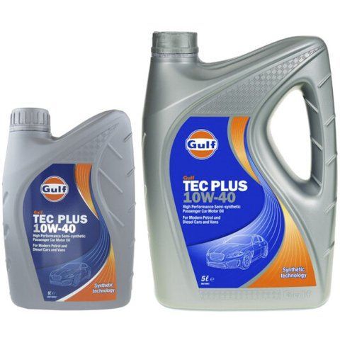 Gulf TEC Plus 10W-40 1 л, моторное масло фото