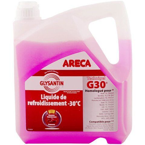 Areca Technigel G30 G12+ розовый -30 &deg;C, 4 л (570E000400) готовый антифриз фото