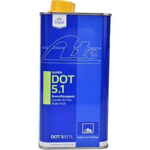 ATE Super DOT 5.1 DOT 5.1, 1 л тормозная жидкость металлическая тара фото