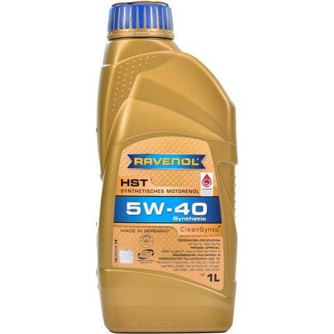 Ravenol HST 5W-40 (1 л, 4 л, 5 л) моторное масло фото
