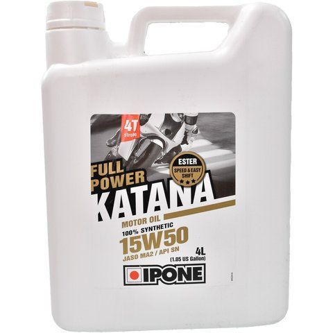 Ipone Full Power Katana 15W-50, 4 л (800358) моторное масло 4T фото