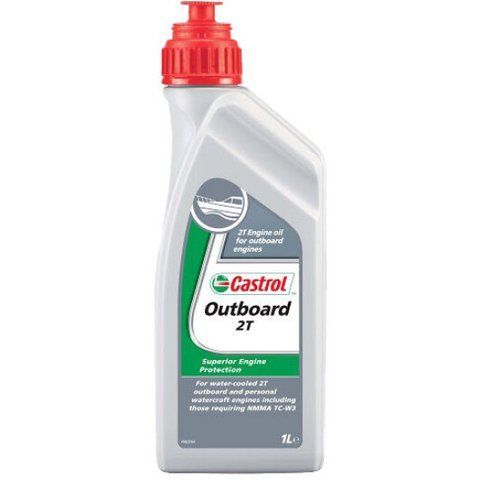 Castrol Outboard, 1 л моторное масло 2T фото