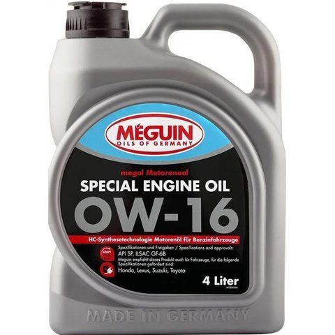 Meguin Special Engine Oil 0W-16, 5 л (33057) моторна олива фото