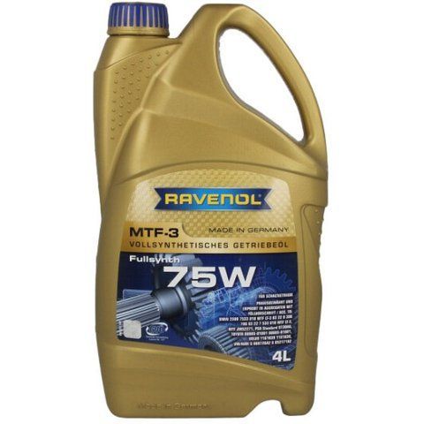 Ravenol MTF-3 75W, 4 л (1221104004) синтетическое трансмиссионное масло фото