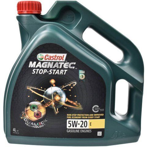Castrol Magnatec Stop-Start E 5W-20 4 л, (MAGNATEC5W20ESS4L) моторное масло фото