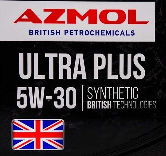 Azmol Ultra Plus 5W-30 4 л, моторна олива фото