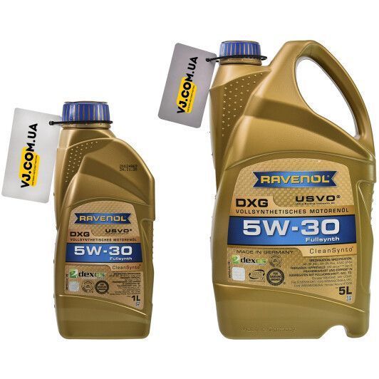 Ravenol DXG 5W-30 1 л, (1111124001) моторна олива фото