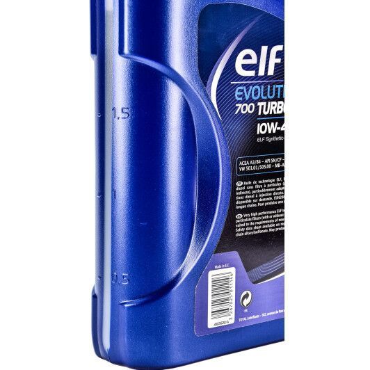 Elf Evolution 700 Turbo Diesel 10W-40 2 л, (201548) моторна олива фото