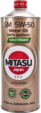 Mitasu Motor Oil SM 5W-50 1 л, (MJ-113-1) моторное масло фото