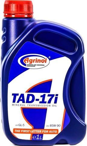 Agrinol TAD-17i GL-5 85W-90, 1 л (4107795632) минеральное трансмиссионное масло фото