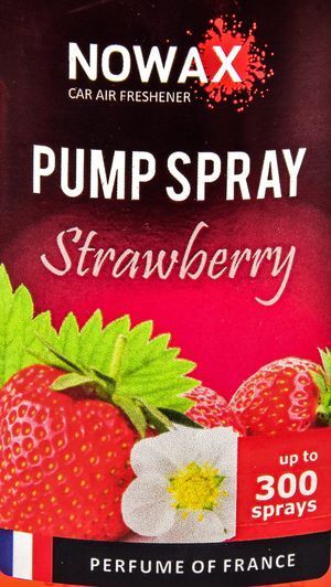 Nowax Pump Spray Strawberry, 75 мл (NX07515) ароматизатор фото