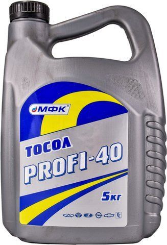 Готовый антифриз МФК Profi синий -40 &deg;C фото