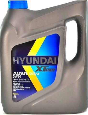 Hyundai XTeer Diesel Ultra 5W-30 5 л, (1051222) моторное масло фото