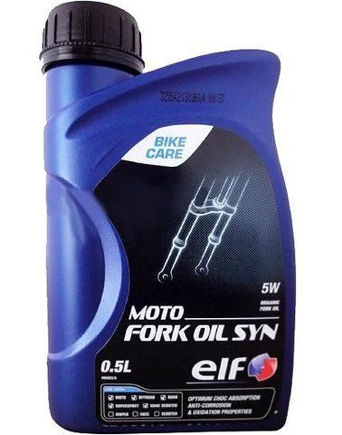 Elf Moto Fork Oil Syn 5W, 0,5 л (194975) олива вилочна фото