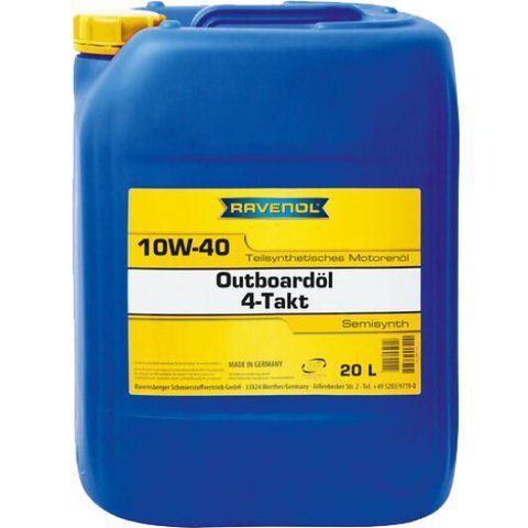 Ravenol Outboard 10W-40, 20 л (1153204020) моторное масло 4T фото