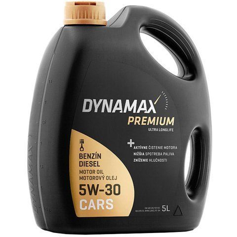 Dynamax Premium Ultra Longlife 5W-30, 5 л (501960) моторна олива фото