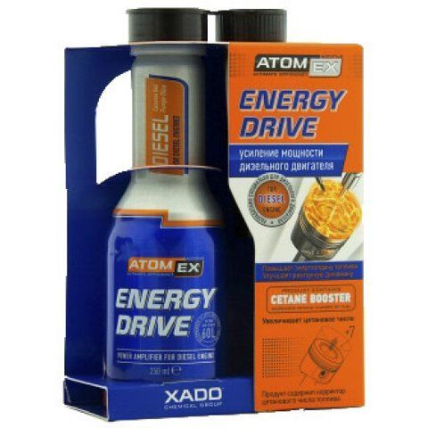 XADO Atomex Energy Drive Diesel, 250 мл (XA40513) присадка фото