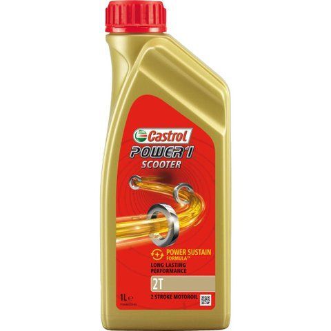 Castrol Power 1 Scooter, 1 л моторное масло 2T фото